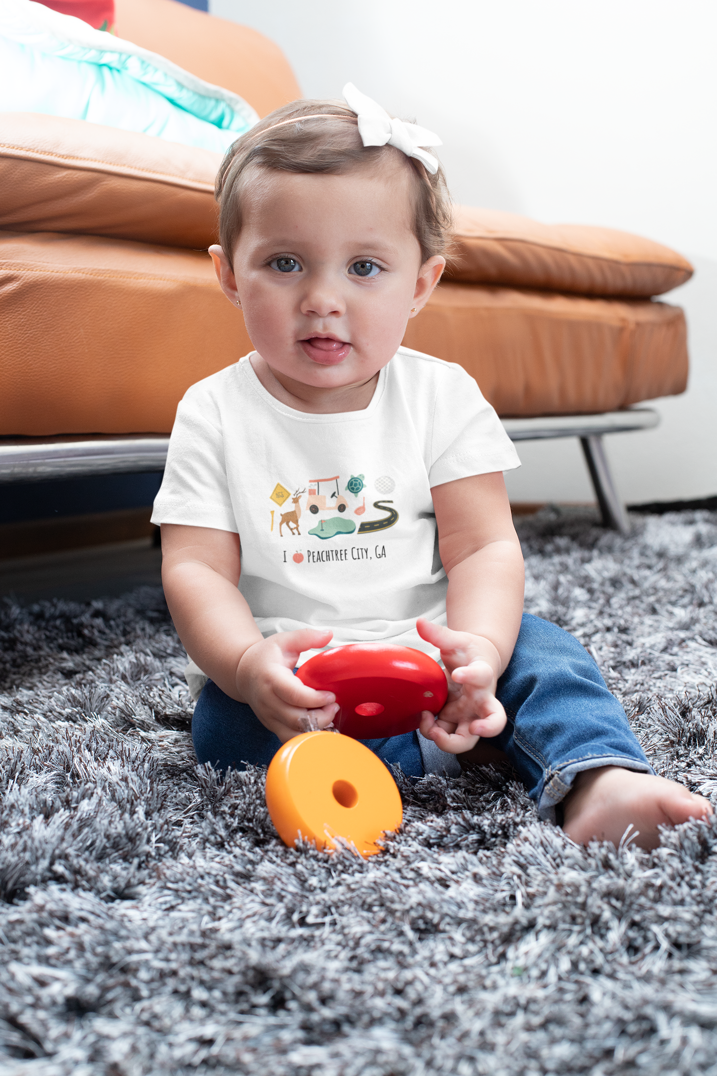 Toddler White Bubble Tee