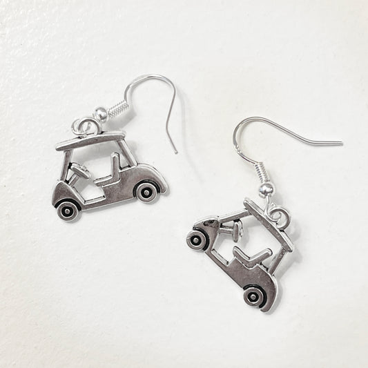 Golf Cart Earrings